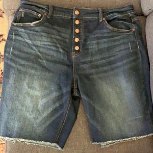 Time and tru high waisted shorts